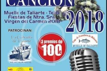 Presentación de las fiestas del muelle de Taliarte en honor de la Virgen del Carmen (Foto TA)